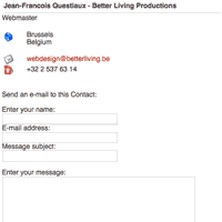 Formulaire de contacts de Joomla 1.0